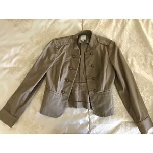 Chic double breasted military blazer
